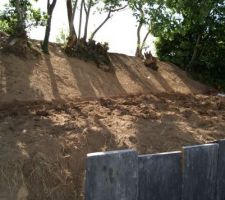 Lissage du talus