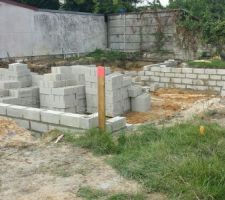 17/06- Démarrage construction vide sanitaire