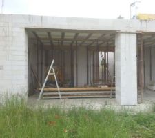 On a enlev&eacute; les coffrages des baies et les &eacute;tais, &ccedil;a fait beaucoup de place !