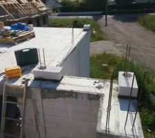 Une partie du 1er rang pos&eacute;...