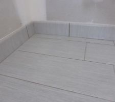 Carrelage imitation parquet