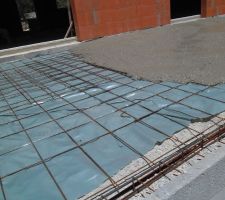 Coulage dalle terrasse