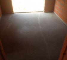 Coulage dalle garage