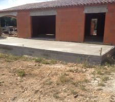 Coulage dalle terrasse