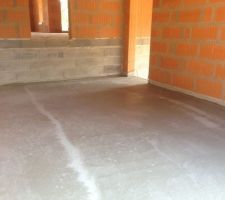 Coulage dalle garage