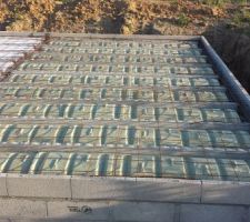 Le plancher de la terrasse sur Vide sanitaire différent de celui de l'habitation, le même que celui du garage