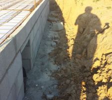 La trappe d'accès au vide sanitaire