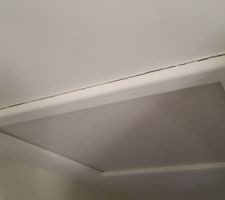 L'autre trappe du plafond commence aussi à jouer, voire tomber, alors que personne n'y a encore touché...