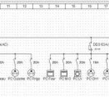 Schéma Electrique du tableau. A terminer de peaufiner...