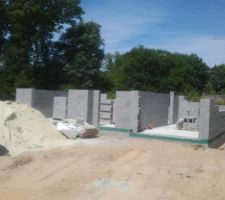 Rez de chauss&eacute;e en cours