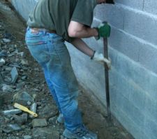 Recherche des fondations pour pose de goudron