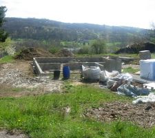 DEBUT DE LA CONSTRUCTION LE 09/04 /2010