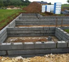 L'entr&eacute;e du garage...