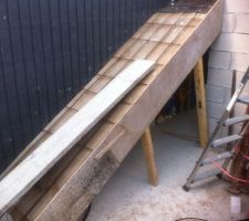 Escalier - Coffrage et ferraillage