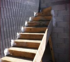 Escalier - Coulage