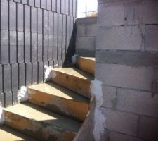 Escalier - Coulage