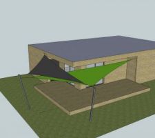 Projet voile d'ombrage