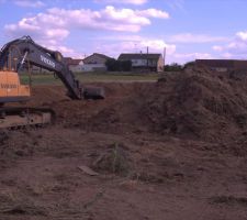 Travaux de viabilisation du terrain ont d&eacute;but&eacute; le 17/06/2041