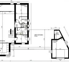 Plan du rez de chaussée