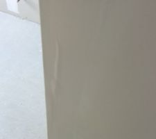 Cloques sur bandes armées