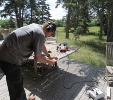 Cadre de la moustiquaire