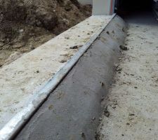 Seuil de porte de garage