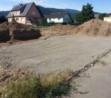 Chemin d'accès chantier