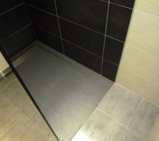 Le bac à douche
