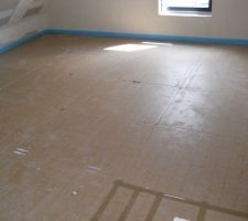 Isolation de la dalle à l'étage