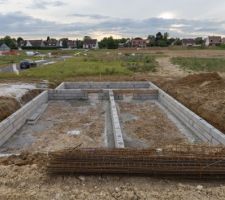 Vide sanitaire de 3 rangs de parpaings