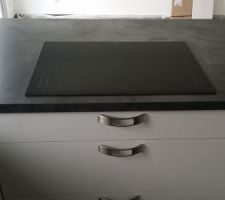Plaque induction installé