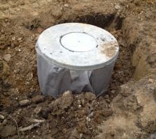 Puisard   Geotextile