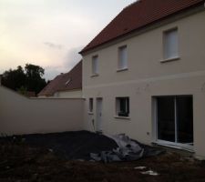 Terrasse en cours: Geotextile   GNT