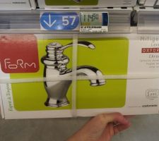 Nouveau robinet de la cuisine