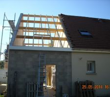 Pose des rives pvc