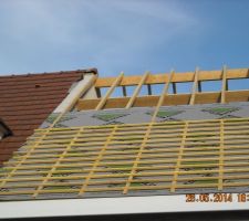 Pose des rives pvc et encrant pare pluie Leroy merlin r2