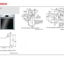 Four bosch HBG63B450F
