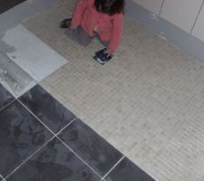 Douche à l'italienne