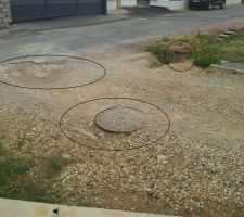 Chemin d'acces a nos maison réalisé  par le constructeur se détériore de jour en jour...