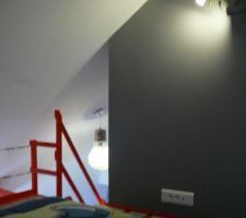 Vue de la mezzanine...je la referais car elle est floue !!