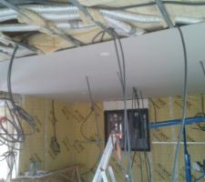 Plafond partie nuit rez de chaussée