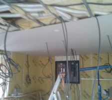 Plafond partie nuit rez de chaussée