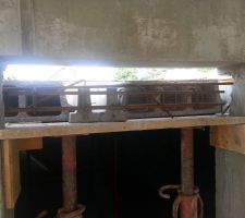 Préparation dalle rez de chaussé