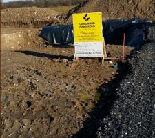 Ca y est le terrassement attaque