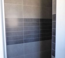 Douche à l'italienne du rdc