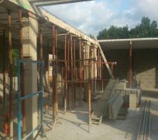 Pr&eacute;paration dalle sup&eacute;rieure