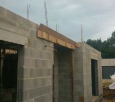 Pr&eacute;paration dalle sup&eacute;rieure