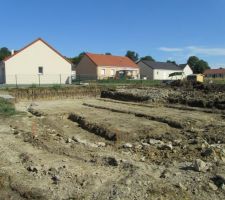 Terrassement en cours