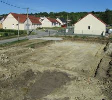 Terrassement en cours