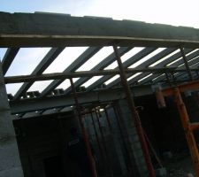 Plafond des garages = sols des chambres